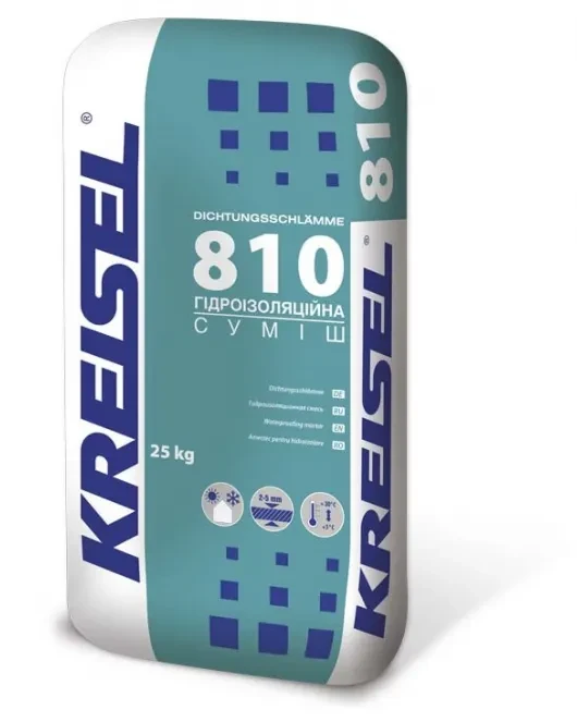 810 (25 кг) Гідроізоляційна суміш KREISEL