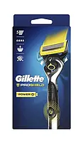 Верстат для гоління чоловічий Gillette Fusion5 Proshield Power з 1 змінною касетою