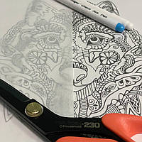 Калька для викрійки, глянець Italia 820мм х 50м в рулоні (6706)