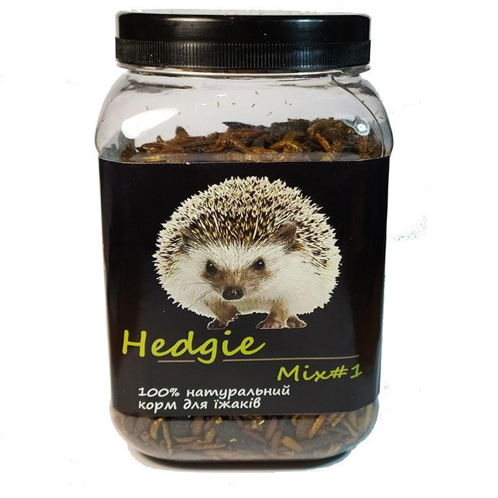 Буся Hedgie MixNo1 (Їжачі) для їжачок, птахів і гризунів 200 г/600 мл