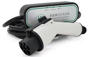 Зарядний пристрій електромобіля, DC 220V, Вольт, 16 A, ампер, 5 метрів, IP67 LED-індикація