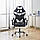 Крісло геймерське Bonro BN-810 біле ігрове комп’ютерне з підставкою для ніг 42400283, фото 2
