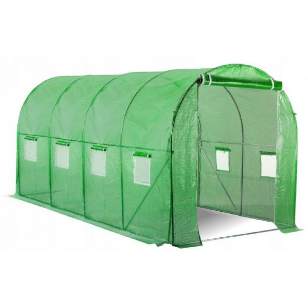 Теплиця садова Bonro UP-10м² з вікнами, парник для городу, овочів та рослин, міцна (42400404)