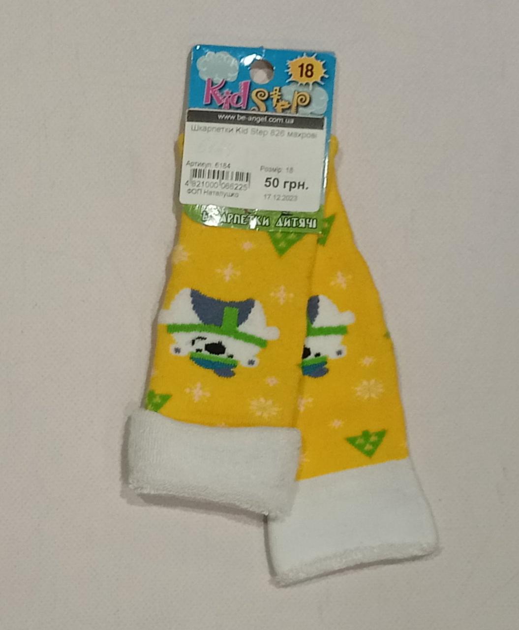 Шкарпетки Kid Step 826 махрові