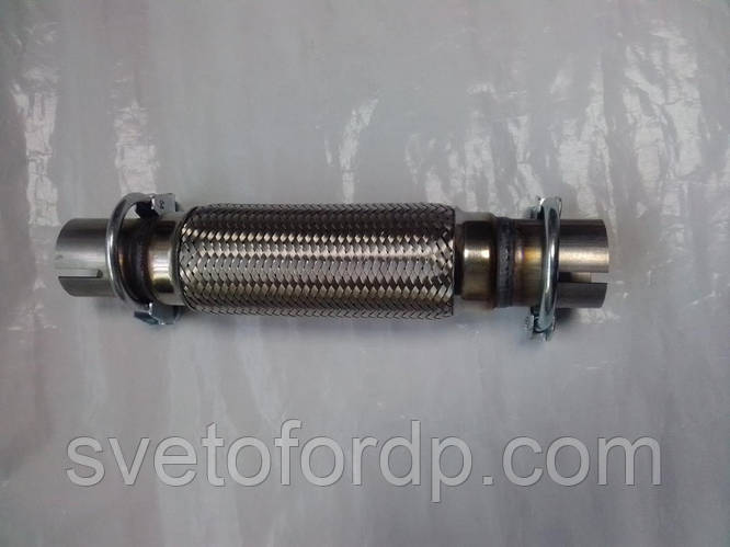 Гофра глушителя 45х200x300 крепление под хомут в сборе Польша (ID ...