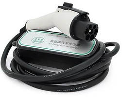 Зарядний пристрій для акумулятора, електромобіля, DC 220V, Вольт, 32 A, ампер, 5 метрів, IP67, LED-індикація