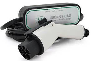 Зарядка для електромобілів 220V, Вольт, 16A, ампер, 10 метрів, IP67 LED-індикація