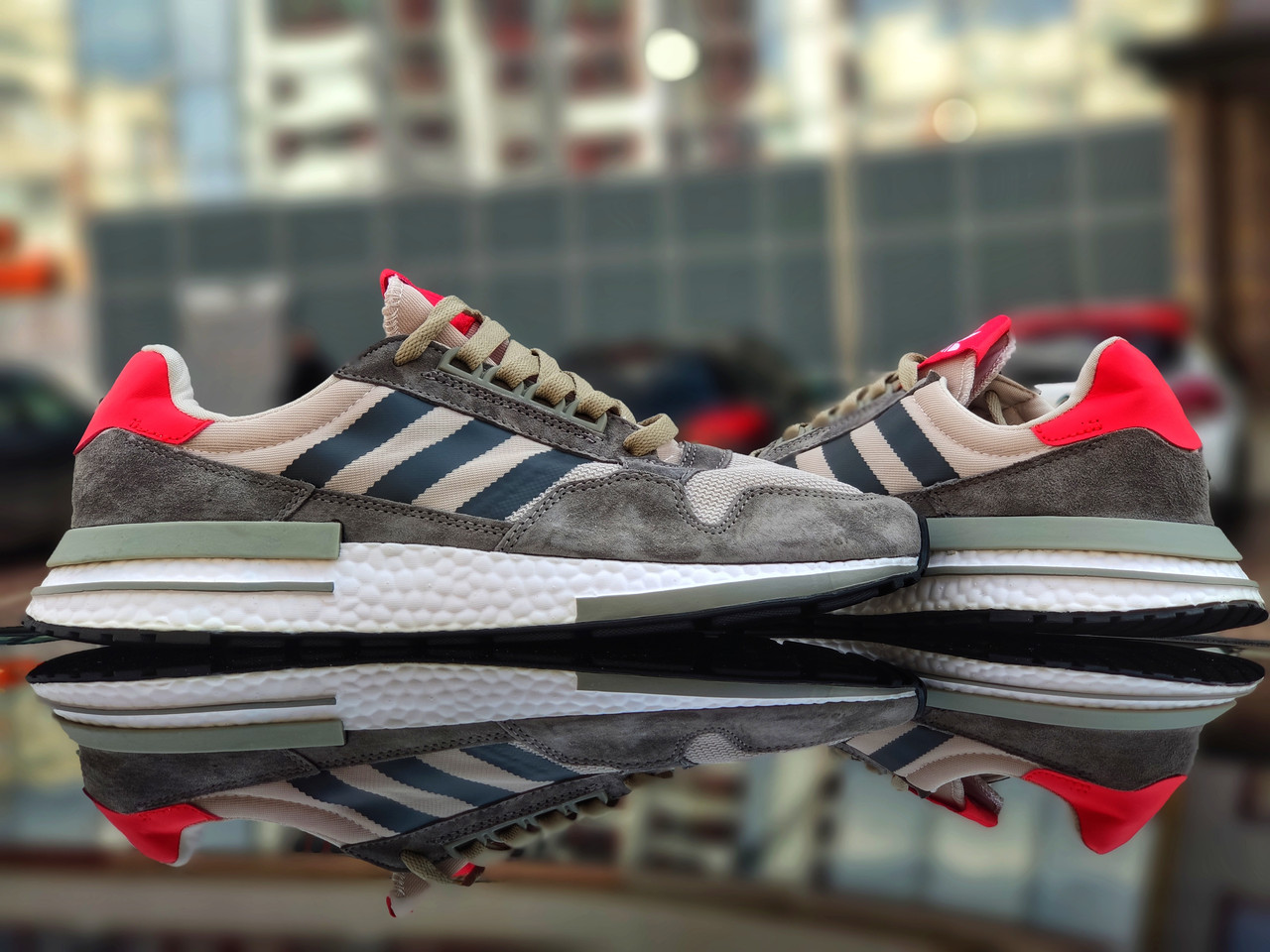 Adidas ZX 500 RM grey (Топ качество) Чоловічі кросівки 41 (26 см ...