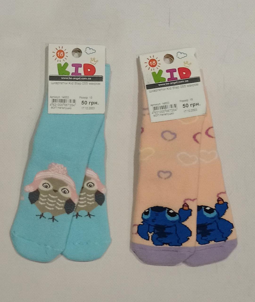 Шкарпетки  Kid Step 055 махрові
