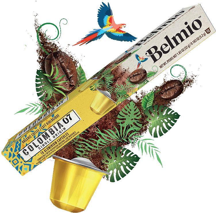 Кава у капсулах Belmio Colombia, 10 капсул Nespresso