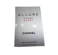 Chanel Allure Homme Sport 1.5 мл - туалетная вода (edt), пробник