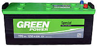Автомобильный аккумулятор GREEN POWER 6СТ-190Ah Аз 1250A