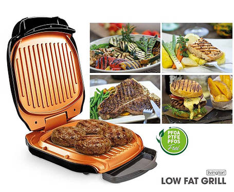 Гриль електричний Gotham Steel Electric Grill, Електрогриль на кухню, Електричне деко, Електричне деко, фото 1