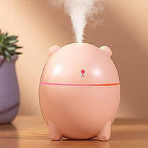 Зволожувач повітря і нічник 2в1 від USB 220 мл Humidifier Polar Bear (Ведмідь), Аромодифузер, фото 3