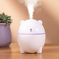 Зволожувач повітря і нічник 2в1 від USB 220 мл Humidifier Polar Bear (Ведмідь), Аромодифузер, фото 6