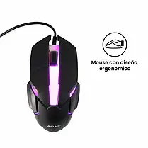 Провідна Ігрова Клавіатура з підсвічуванням LED GAMING KEYBOARD + Миша Linmony M-350, Комплект для Геймера, фото 5