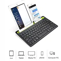 Бездротова Двоконтактна Bluetooth-клавіатура Sandy Gforse Multi-Device Keyboard BK 230 Black бездротова Двоконтактна, фото 5