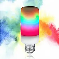 Лампа Світлодіодна Декоративна з LED Ефектом Полум'я у Формі Кукурудзи, Святкове Освітлення, фото 3