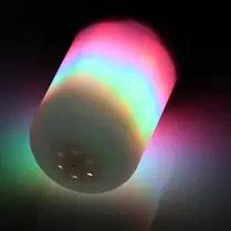 Лампа Світлодіодна Декоративна з LED Ефектом Полум'я у Формі Кукурудзи, Святкове Освітлення, фото 5