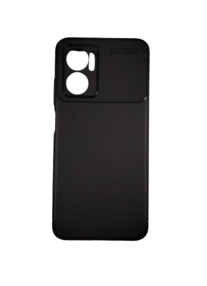 Накладка силіконова "Ultimate Carbon" Xiaomi Poco F5/Note 12 Turbo Black, фото 1