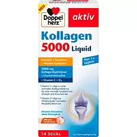 Колаген 5000 Doppelherz Kollagen 5000 Liquid 14 Sticks, 140 ml Nahrungsergänzungsmittel