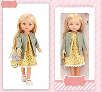 Красивая детская кукла 33 см очаровательная блондинка в нарядной одежде игрушка на подарок 91016-C