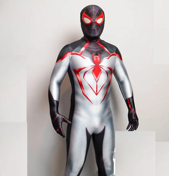 Костюм людина - павук Майлз Моралес по грі ABC спандекс M (120-130 см)