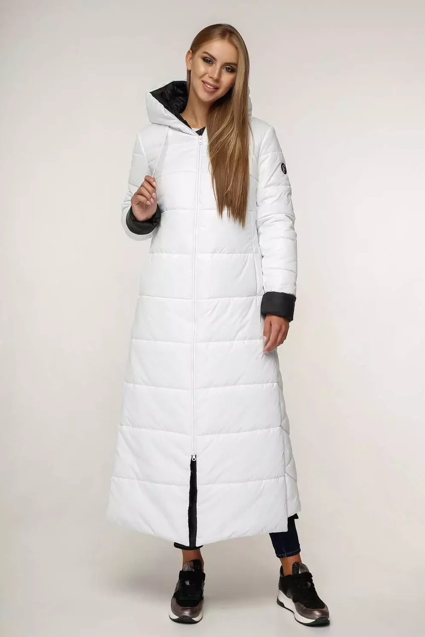 Жіноче довге пальто пуховик великі розміри 44-58 розміри різні кольори, фото 1