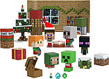 Ігровий набір Minecraft Mob Head Minis Advent Calendar Адвент-календар Майнкрафт 2023/2024 Оригінал, фото 3