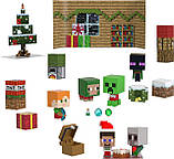Ігровий набір Minecraft Mob Head Minis Advent Calendar Адвент-календар Майнкрафт 2023/2024 Оригінал, фото 2