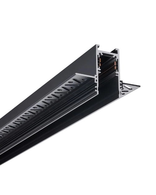 Магнітний шинопровід вбудований Nowodvorski 10157 LVM Recessed Track 2 м IP20 Bl