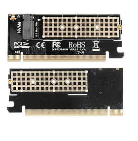 Адаптер M.2 NVMe SSD NGFF to PCIE 3.0 X4/X8/X16