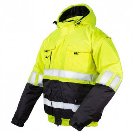 Зимова куртка-пілот HI-VIS Pilot Cannygo (STZT-HPILK), фото 1