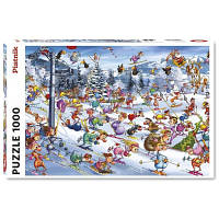 Пазл Piatnik Різдвяне катання на лижах, 1000 елементів (PT-535147)