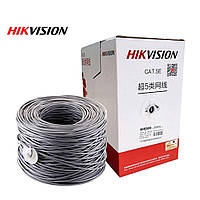 Витая пара Hikvision DS-1LN5E-S UTP Cat.5E 4х2х0.5 Cu неэкранированная внутренняя 305 метров