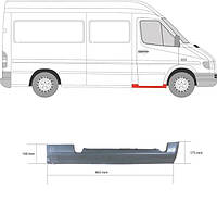 Порог Vw Lt 28-35 II / Vw Lt 28-46 II / Mercedes-Benz Sprinter 1995-2012 г.