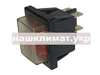 Выключатель двухклавишный 16A 250V для бойлера Thermex, Electrolux (SpT066135)