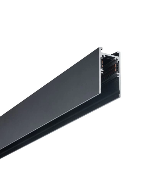 Магнітний шинопровід накладний Nowodvorski 10163 LVM Track 2 м IP20 Bl