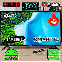 Телевизор Samsung 32 дюйма Smart TV T2 4K Wifi Телевизор Самсунг 32 Смарт ТВ Т2 Android 13