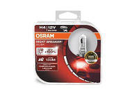 Лампа галогеновая OSRAM / Night Breaker Silver +100% / H4 (2 шт.)