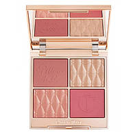 Лімітована палетка для обличчя Charlotte Tilbury Pillow Talk Beautifying Face Palette