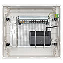 Щит HAGER 2-рядний для ММ-обладнання, внутрішній, GOLF VF218PZF, фото 2