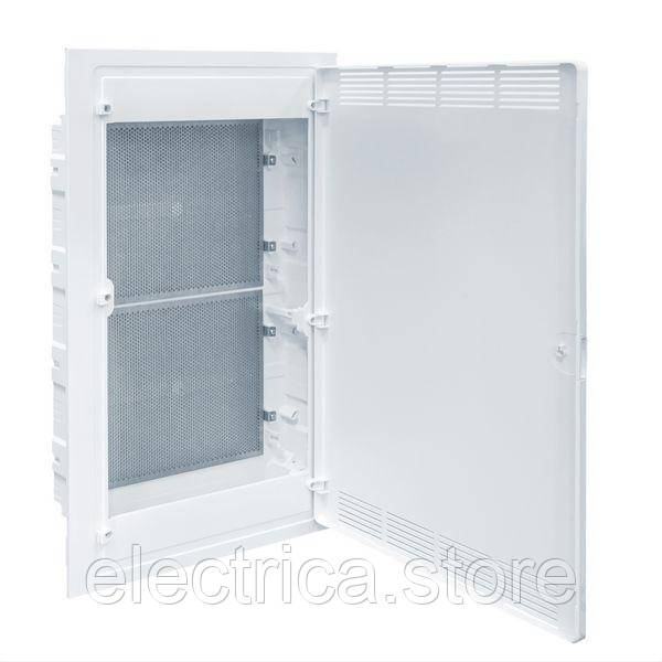 Щит HAGER 4-рядний для ММ-обладнання, внутрішній, GOLF VF418PZF, фото 1