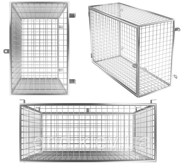 Решітка сітчата РЗСвДв лицьова -01 General Grid 0731829040