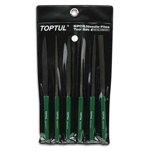 Набір надфілей 6шт L160мм TOPTUL GNBA0601