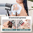 Масажна Турбо лійка обертання 360° TURBOCHARGED SHOWER HEAD Водоощадна насадка для душу, фото 6