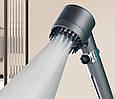 Масажна Турбо лійка обертання 360° TURBOCHARGED SHOWER HEAD Водоощадна насадка для душу, фото 3