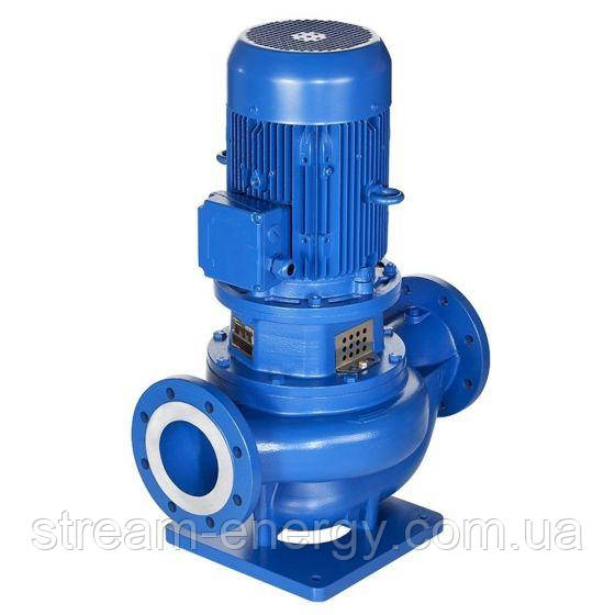 Насос inline Lowara LNEE 80-160/75 для систем опалення, кондиціювання, ін-лайн