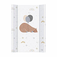 Пеленальная доска Cebababy 50x70 Retro Autumn W-200-000-638, Big Bear, белый