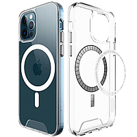 Прозрачный чехол с MagSafe на iPhone 12 / 12 Pro